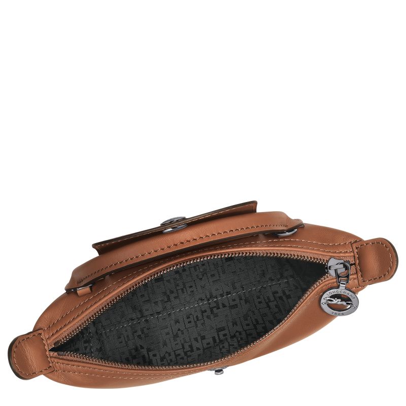 Women Longchamp Le Pliage Xtra Xs Pouch Brown | Ireland-931HDBNZG