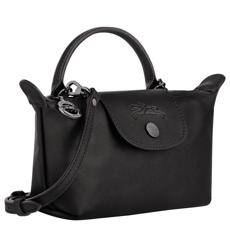 Women Longchamp Le Pliage Xtra Xs Pouch Black | Ireland-035QSLTBM
