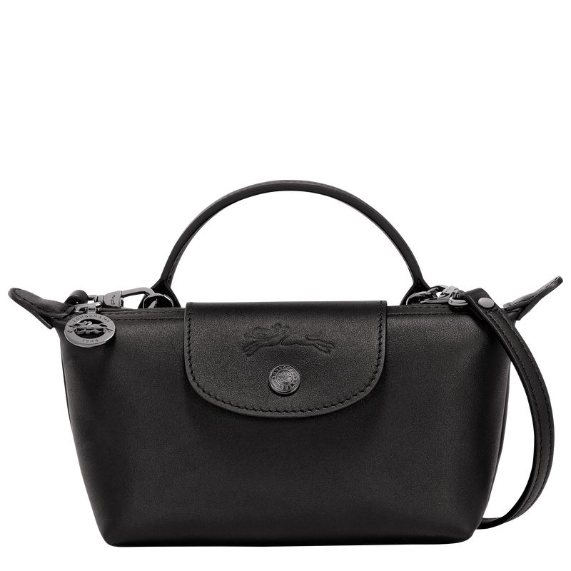 Women Longchamp Le Pliage Xtra Xs Pouch Black | Ireland-035QSLTBM