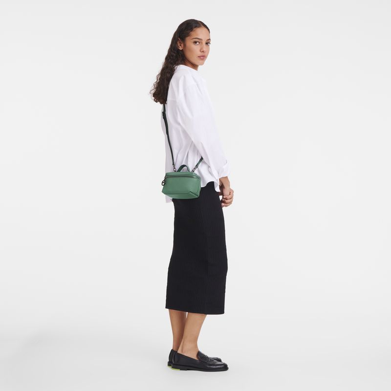 Women Longchamp Le Pliage Xtra Xs Vanity Toiletry Bags Olive | Ireland-103UXNHZK