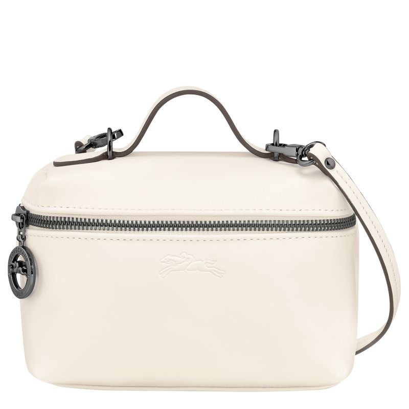 Women Longchamp Le Pliage Xtra Xs Vanity Toiletry Bags Cream | Ireland-571PBDKLU