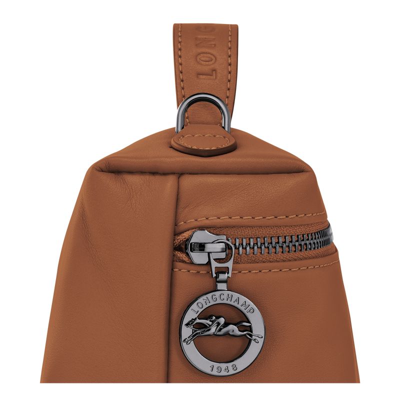 Women Longchamp Le Pliage Xtra Xs Vanity Toiletry Bags Brown | Ireland-507WFIATK