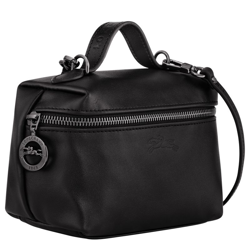 Women Longchamp Le Pliage Xtra Xs Vanity Toiletry Bags Black | Ireland-680SWZHKF