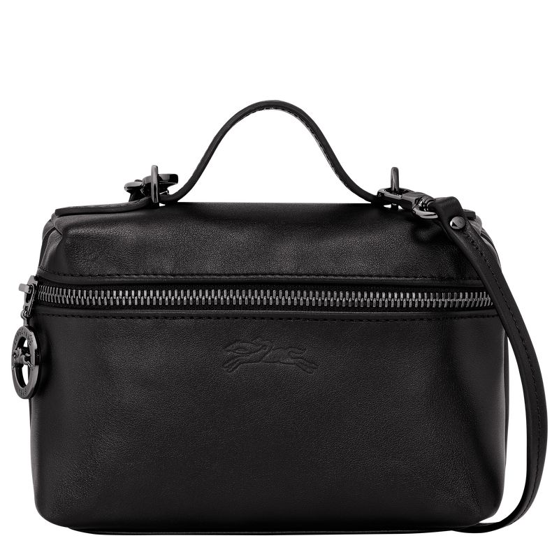 Women Longchamp Le Pliage Xtra Xs Vanity Toiletry Bags Black | Ireland-680SWZHKF