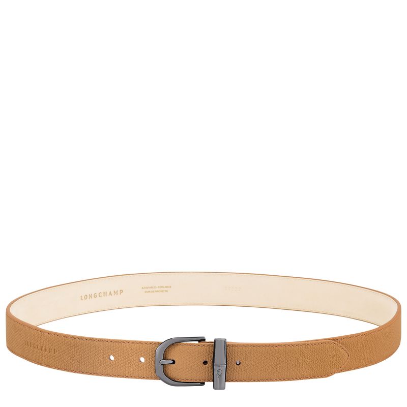 Women Longchamp Le Roseau Belt Brown | Ireland-450TERAXN