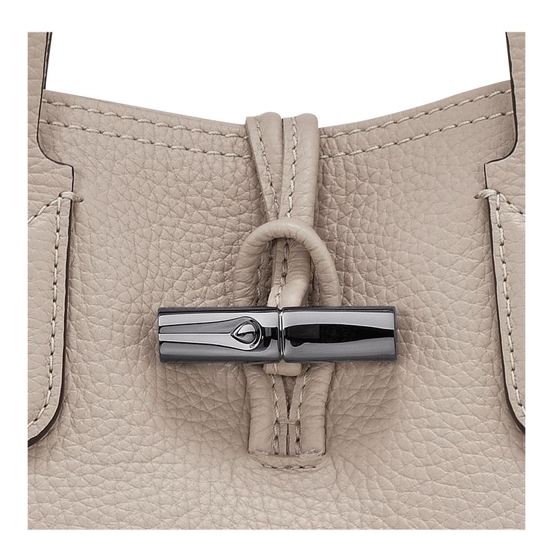 Women Longchamp Le Roseau Essential M Tote Bag Beige | Ireland-319AENTDK
