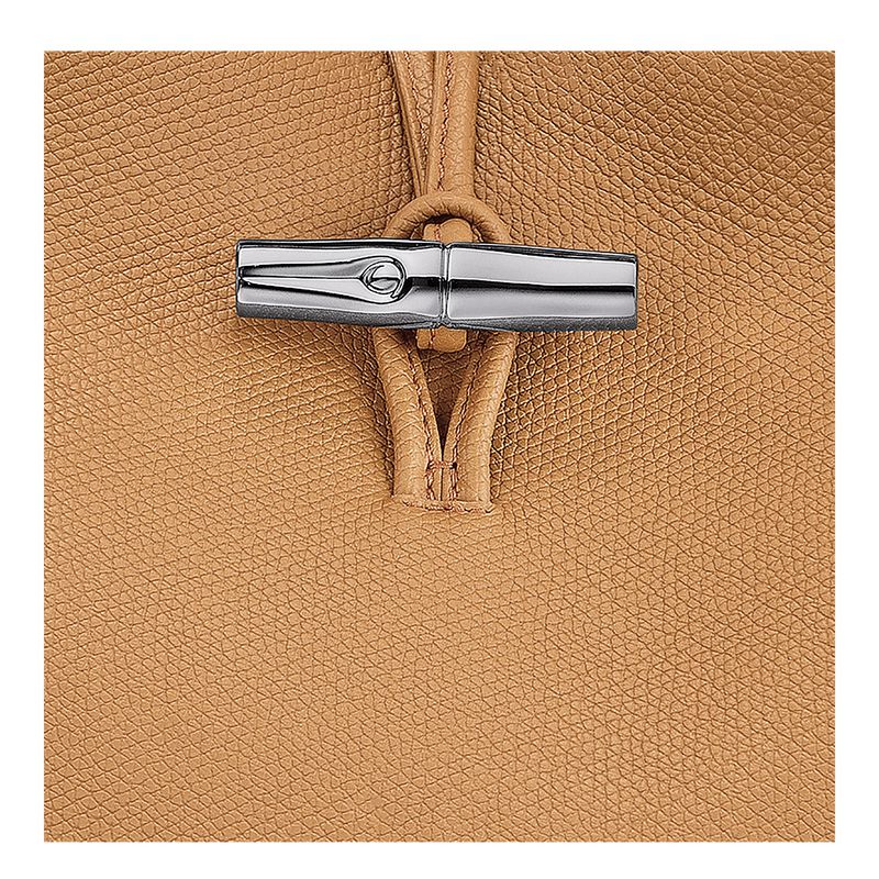 Women Longchamp Le Roseau L Handbag Brown | Ireland-962UKPODM