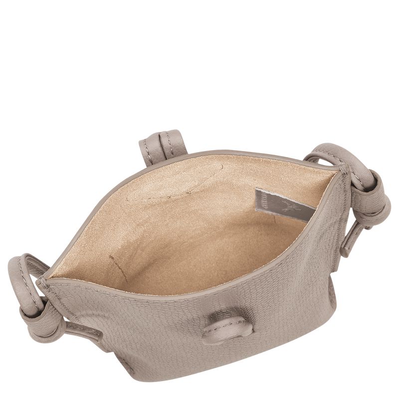 Women Longchamp Le Roseau Phone Case Beige | Ireland-809BYDXGF