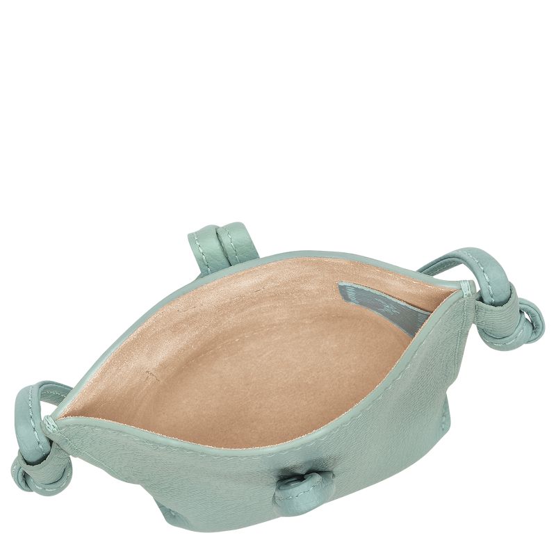 Women Longchamp Le Roseau Phone Case Blue Green | Ireland-058EDPSJR
