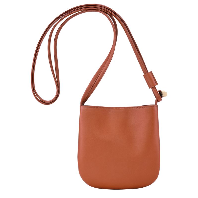 Women Longchamp Le Roseau S Crossbody Bag Orange | Ireland-708EXBJPL