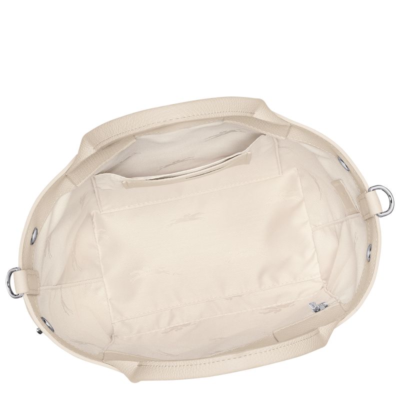 Women Longchamp Le Roseau S Handbag Beige | Ireland-460MCIVAD