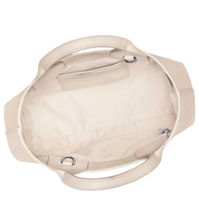 Women Longchamp Le Roseau S Handbag Beige | Ireland-032BVXSCZ