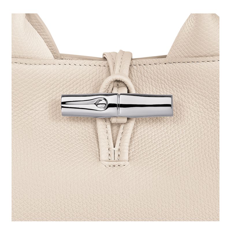 Women Longchamp Le Roseau S Handbag Beige | Ireland-032BVXSCZ