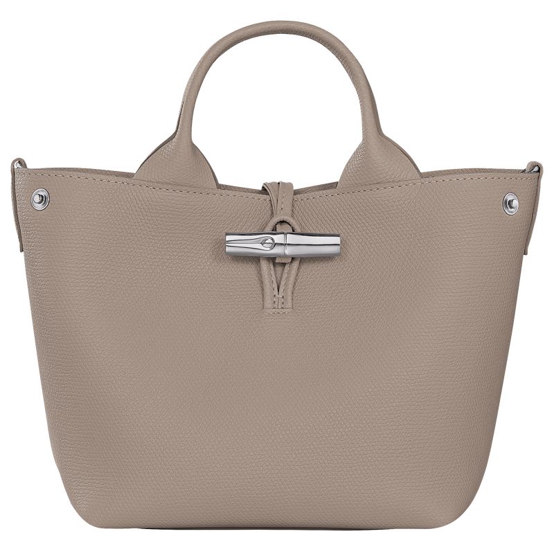 Women Longchamp Le Roseau S Handbag Beige | Ireland-592ZMATWI