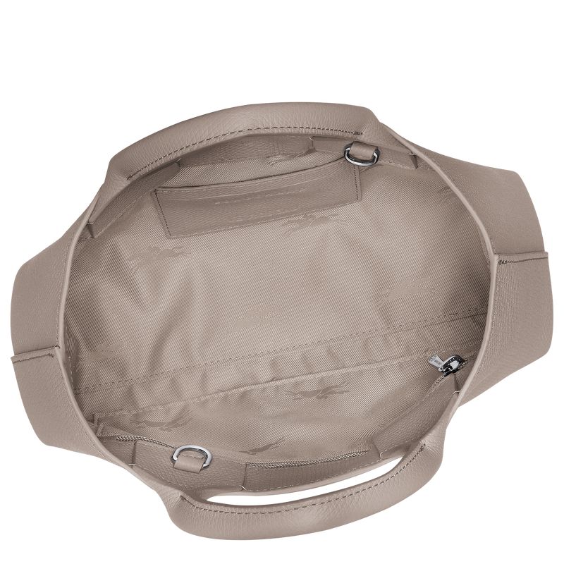 Women Longchamp Le Roseau S Handbag Beige | Ireland-428LAJMQP