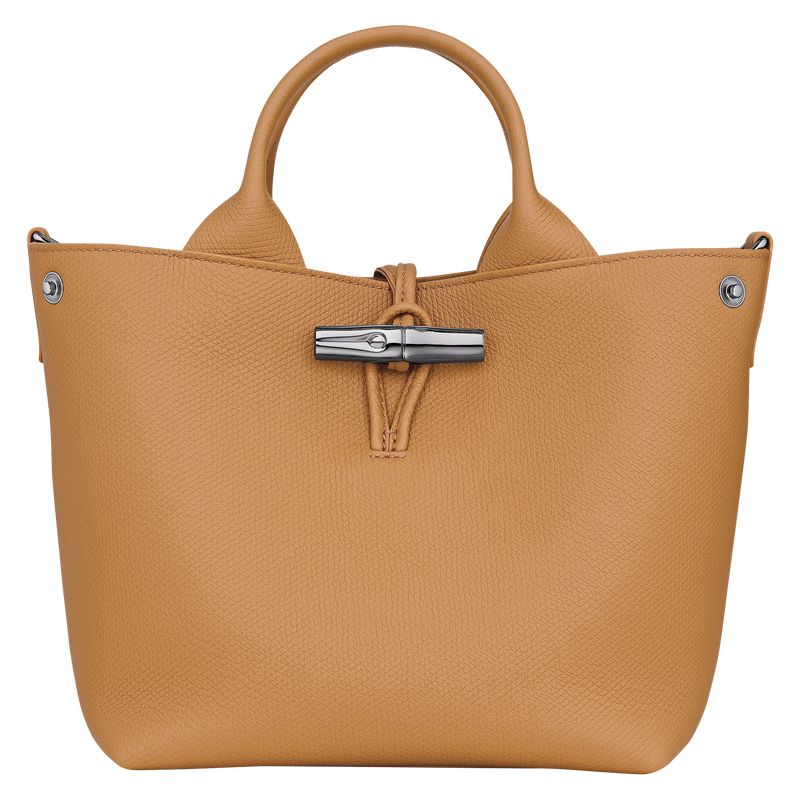 Women Longchamp Le Roseau S Handbag Brown | Ireland-967WXVZEO