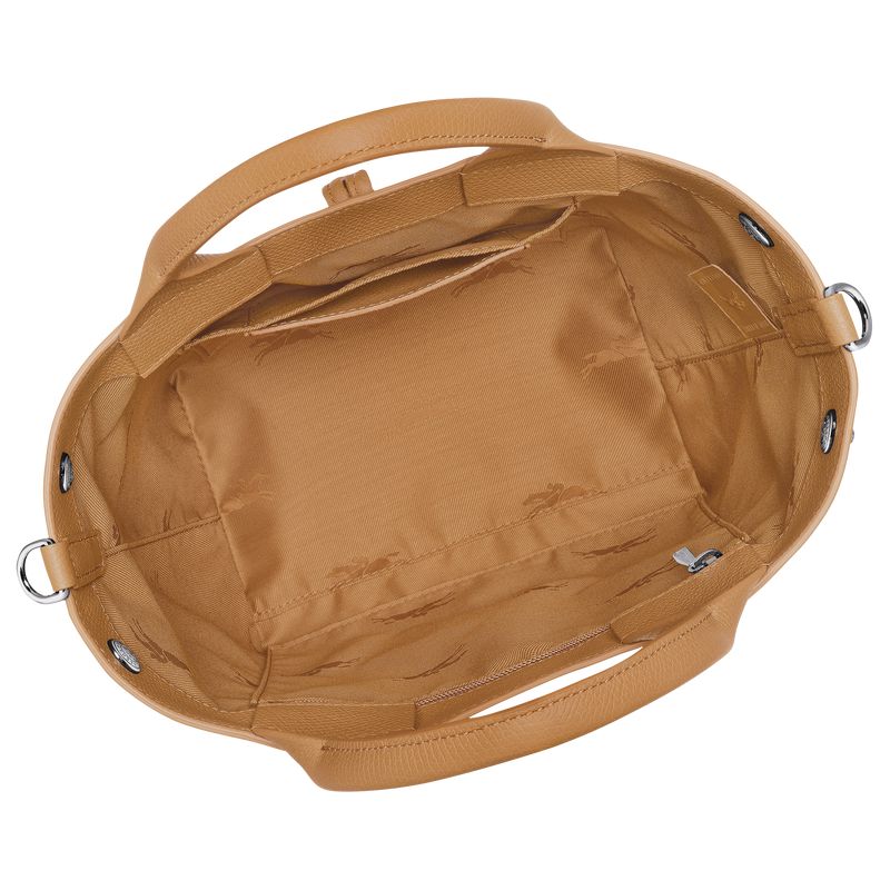 Women Longchamp Le Roseau S Handbag Brown | Ireland-967WXVZEO