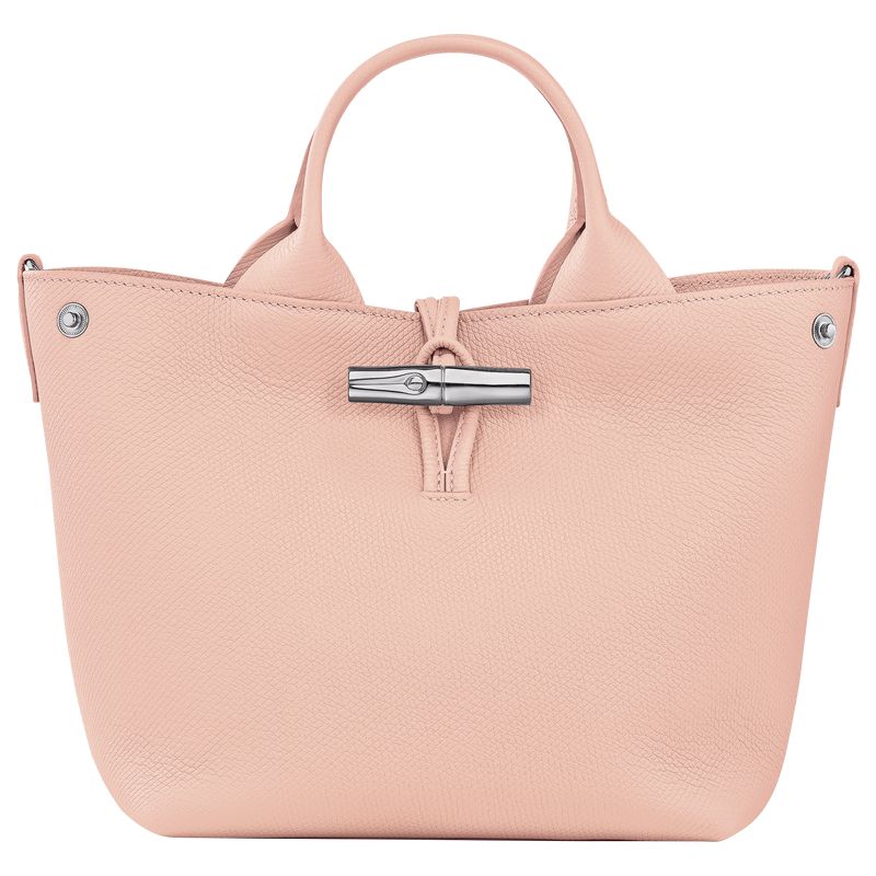 Women Longchamp Le Roseau S Handbag Light Rose | Ireland-234QKLUIE