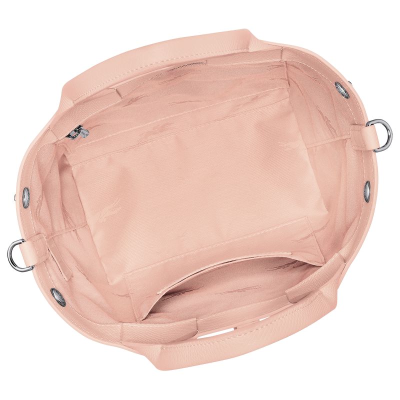 Women Longchamp Le Roseau S Handbag Light Rose | Ireland-234QKLUIE