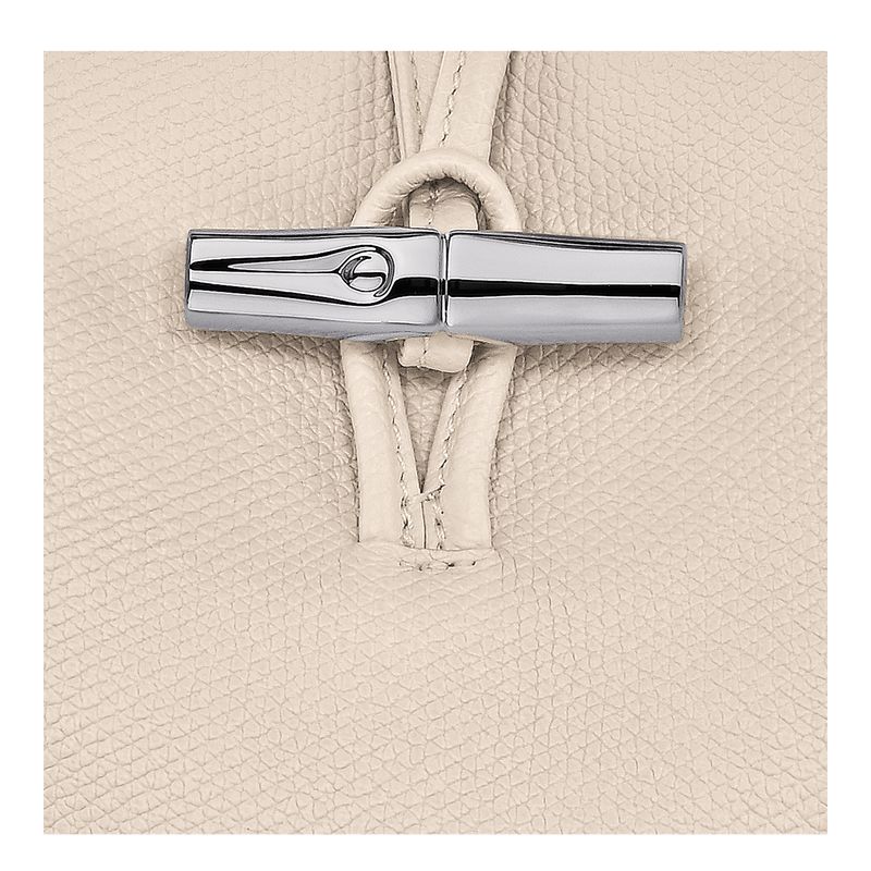 Women Longchamp Le Roseau Xs Bucket Bag Beige | Ireland-657PRLWZX