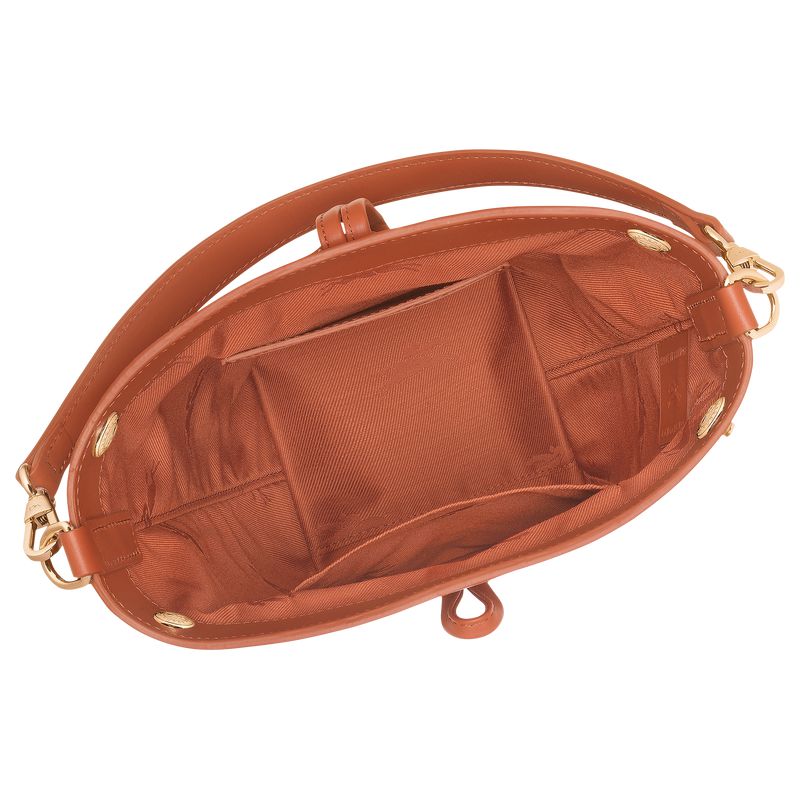 Women Longchamp Le Roseau Xs Bucket Bag Orange | Ireland-948WORBQM