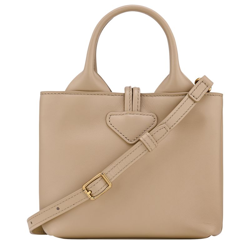 Women Longchamp Le Roseau Xs Handbag Beige | Ireland-245YWPRCG