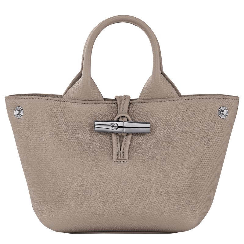Women Longchamp Le Roseau Xs Handbag Beige | Ireland-736WOKLVR