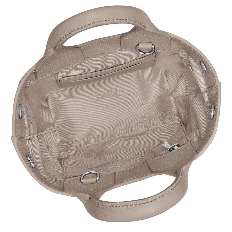 Women Longchamp Le Roseau Xs Handbag Beige | Ireland-736WOKLVR