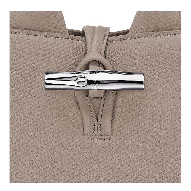Women Longchamp Le Roseau Xs Handbag Beige | Ireland-736WOKLVR