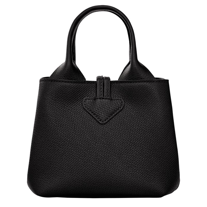 Women Longchamp Le Roseau Xs Handbag Black | Ireland-703UOSNAE