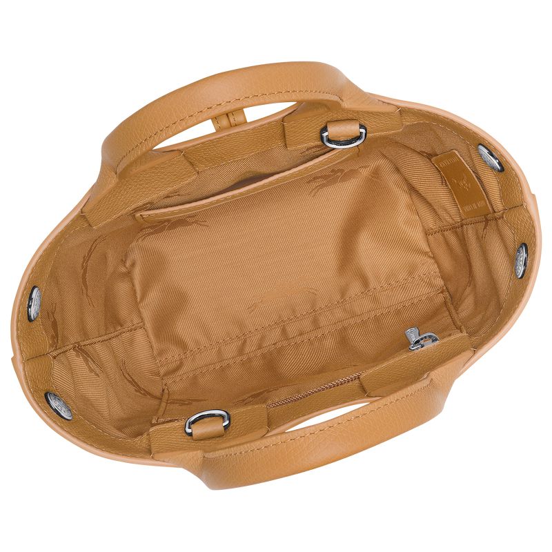 Women Longchamp Le Roseau Xs Handbag Brown | Ireland-640EKTUSY