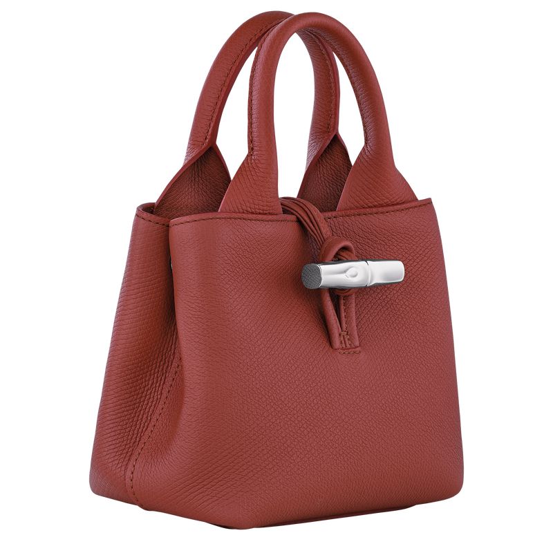 Women Longchamp Le Roseau Xs Handbag Brown | Ireland-549PEUTNZ