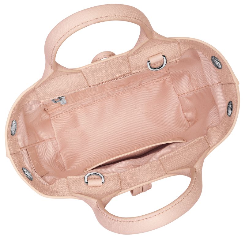 Women Longchamp Le Roseau Xs Handbag Light Rose | Ireland-481KNMVBD