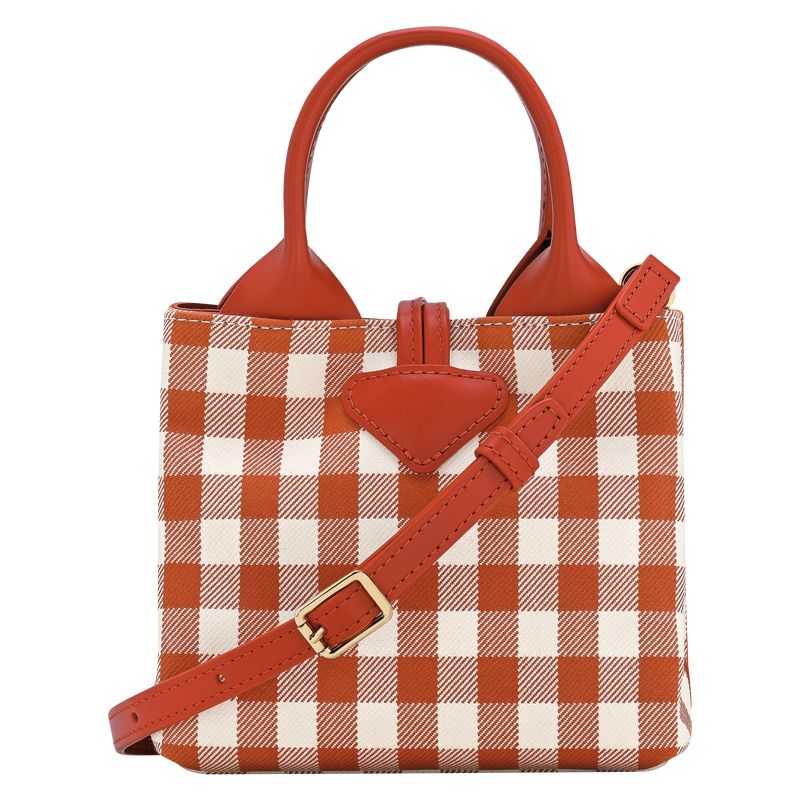 Women Longchamp Le Roseau Xs Handbag Orange | Ireland-379DVNESJ