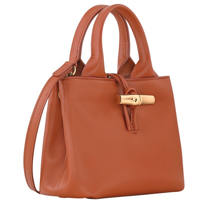 Women Longchamp Le Roseau Xs Handbag Orange | Ireland-961FUARBN