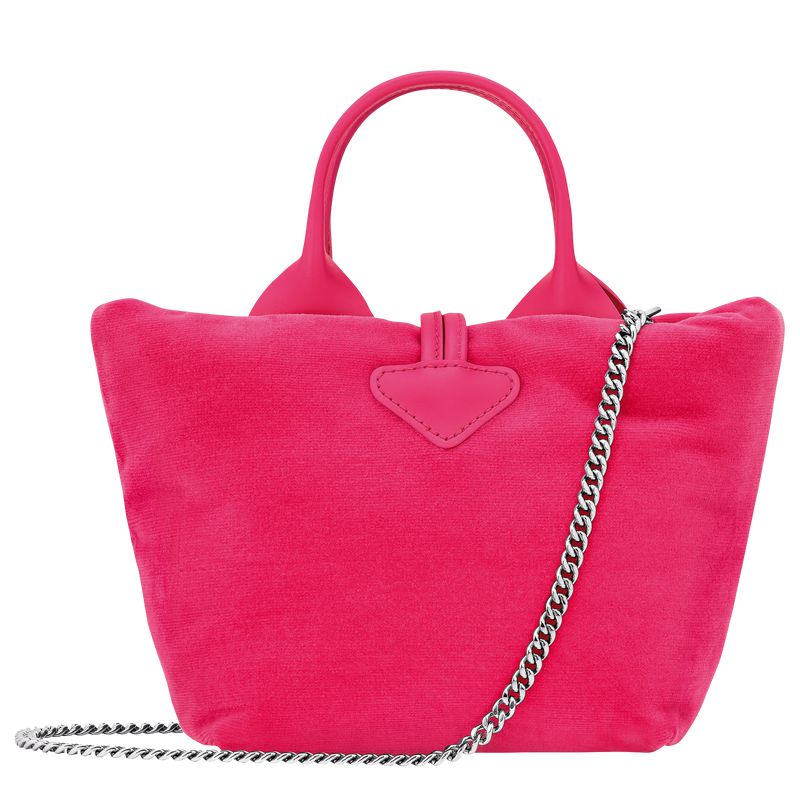 Women Longchamp Le Roseau Xs Handbag Pink | Ireland-280ODRLBX