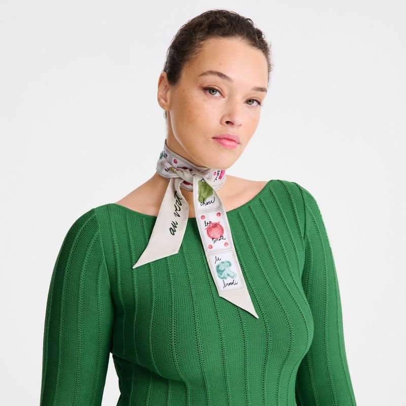 Women Longchamp Pink And Green Headband Multicolor | Ireland-798JHMCLQ