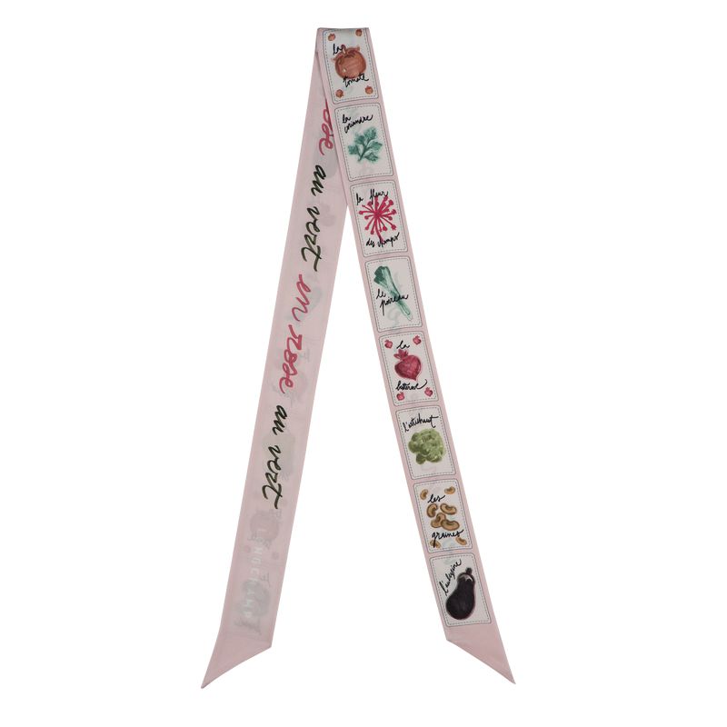 Women Longchamp Pink And Green Headband Pink / Multicolor | Ireland-097IPFUEC