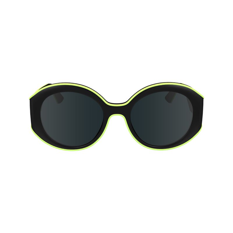 Women Longchamp Plant Based Resin Sunglasses Black | Ireland-935VNKEGR