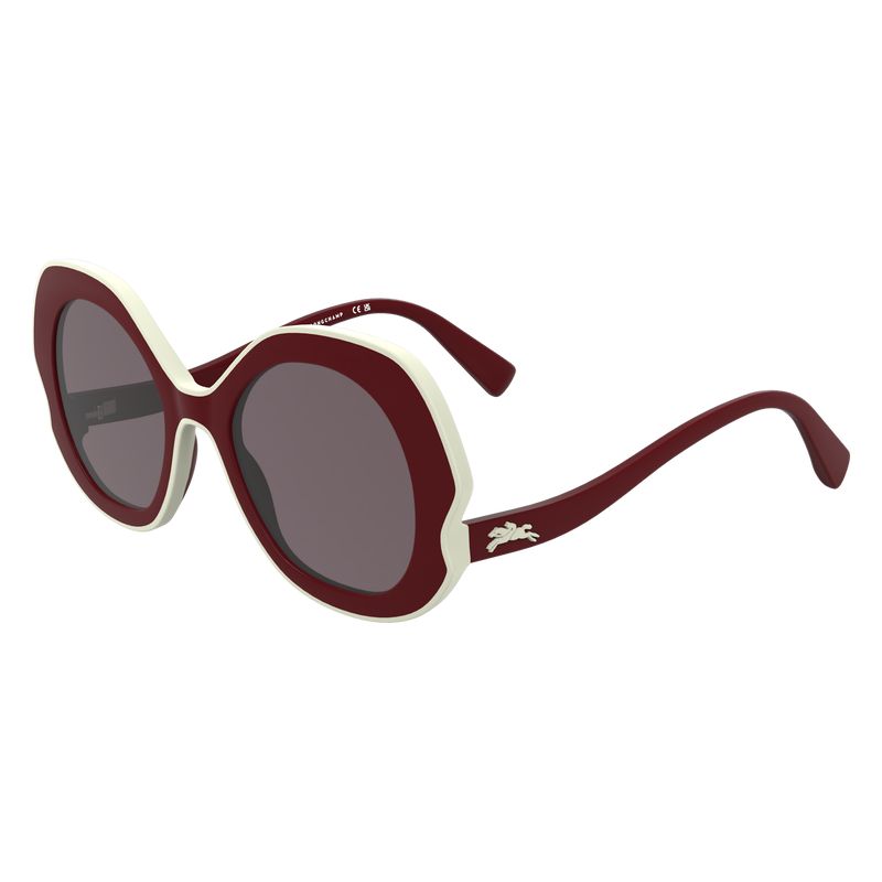 Women Longchamp Plant Based Resin Sunglasses Pink | Ireland-981XWOSZK