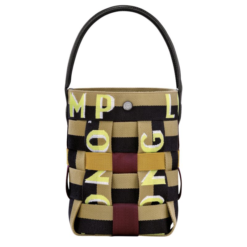 Women Longchamp Re-play Xs Bucket Bag Black | Ireland-681QZGSNT