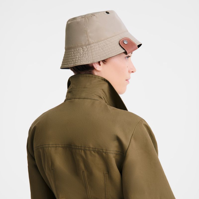 Women Longchamp Reversible Bucket Hat Black | Ireland-536EBNCAQ