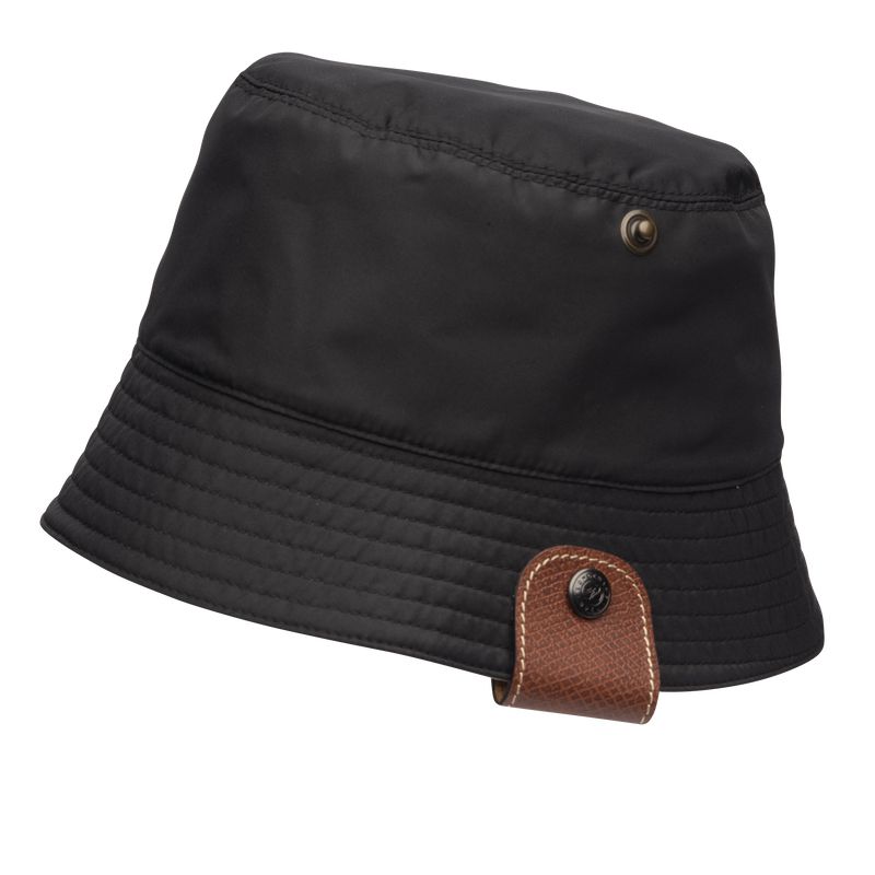 Women Longchamp Reversible Bucket Hat Black | Ireland-536EBNCAQ