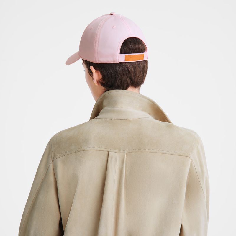 Women Longchamp Solid Cap Pink / Multicolor | Ireland-510VABNZR