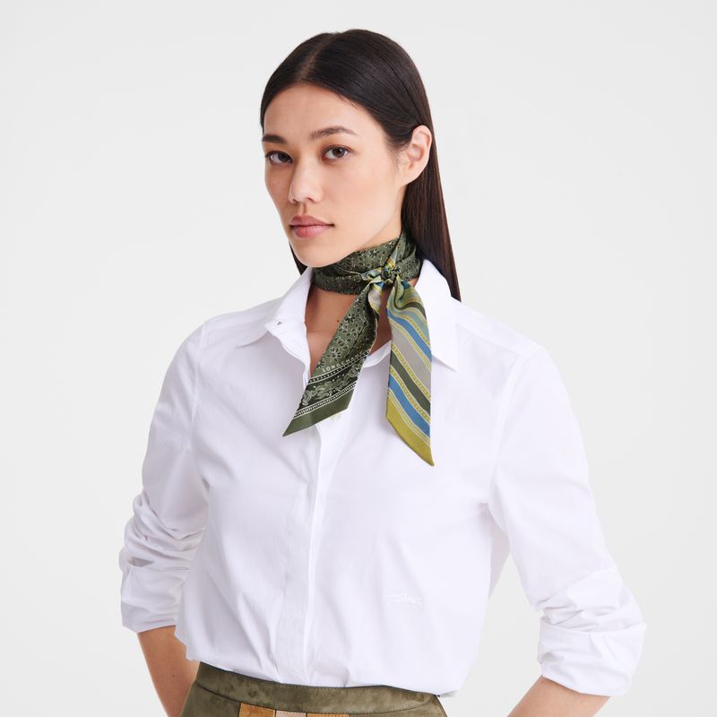 Women Longchamp Tree Of Life Headband Green / Multicolor | Ireland-524AMRDKI