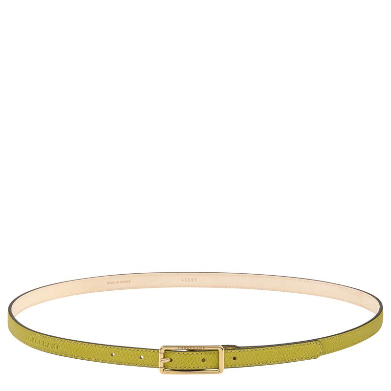 Women Longchamp Épure Belt Green | Ireland-058QLHTIP