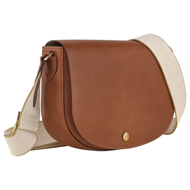 Women Longchamp Épure M Crossbody Bag Brown | Ireland-154QJFRKB