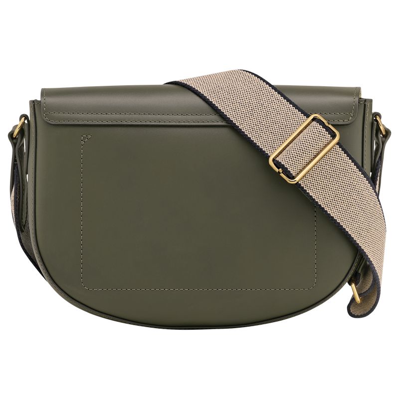 Women Longchamp Épure M Crossbody Bag Khaki | Ireland-612JZUITK