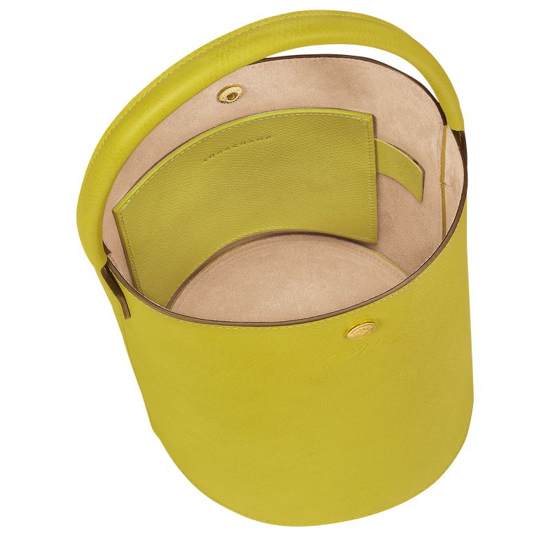 Women Longchamp Épure S Bucket Bag Green | Ireland-460EWOPCN