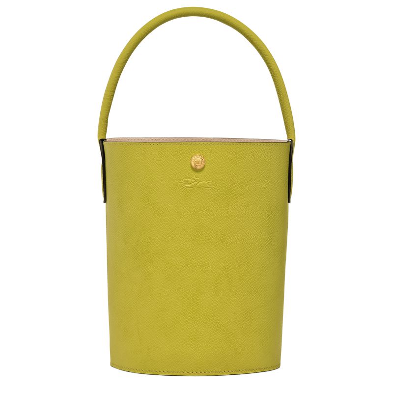 Women Longchamp Épure S Bucket Bag Green | Ireland-460EWOPCN